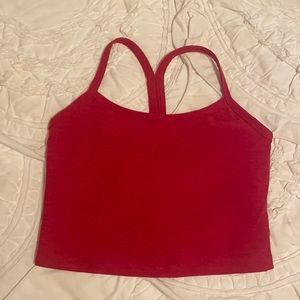 Beyond yoga slim racer back cropped tank